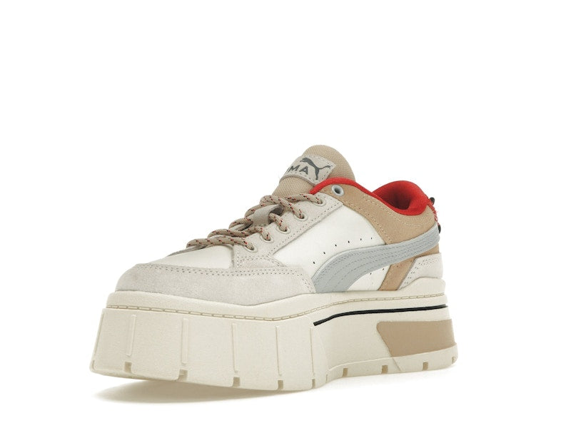 Puma Mayze Stack Retro Grade Vaporous Grey Red