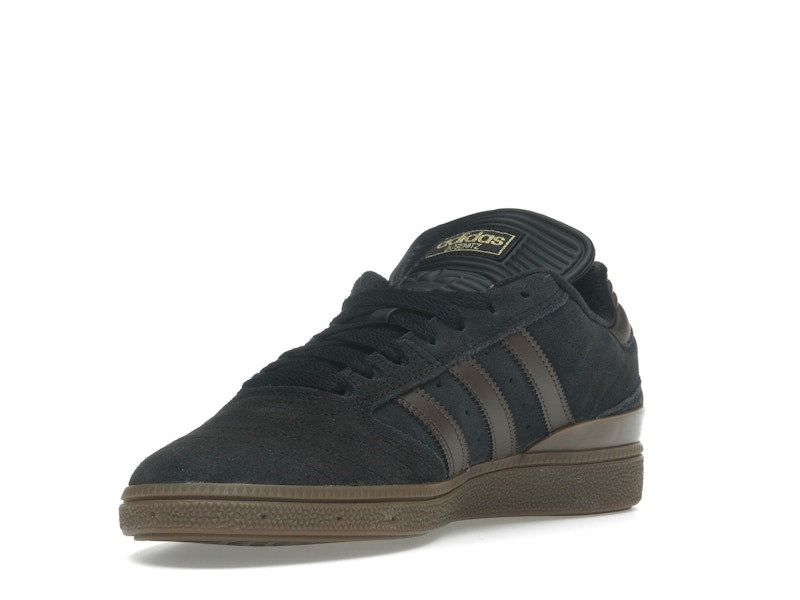 adidas Busenitz Pro Core Black Brown Gold Metallic