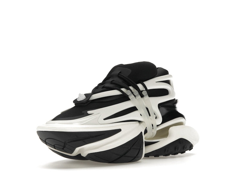 Balmain Unicorn Low-Top Black White