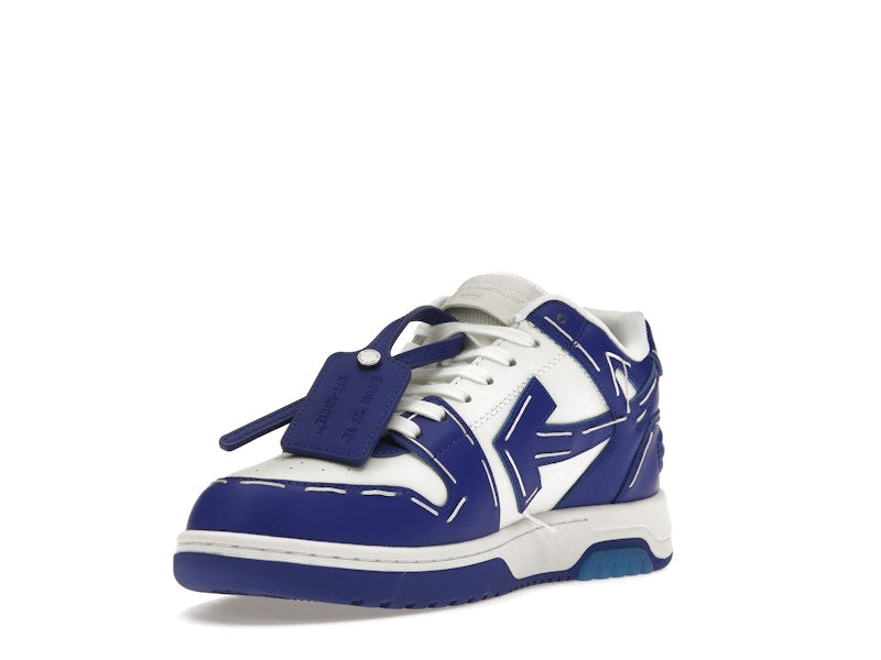 OFF-WHITE Out Of Office Sartorial Stitching White Dark Blue