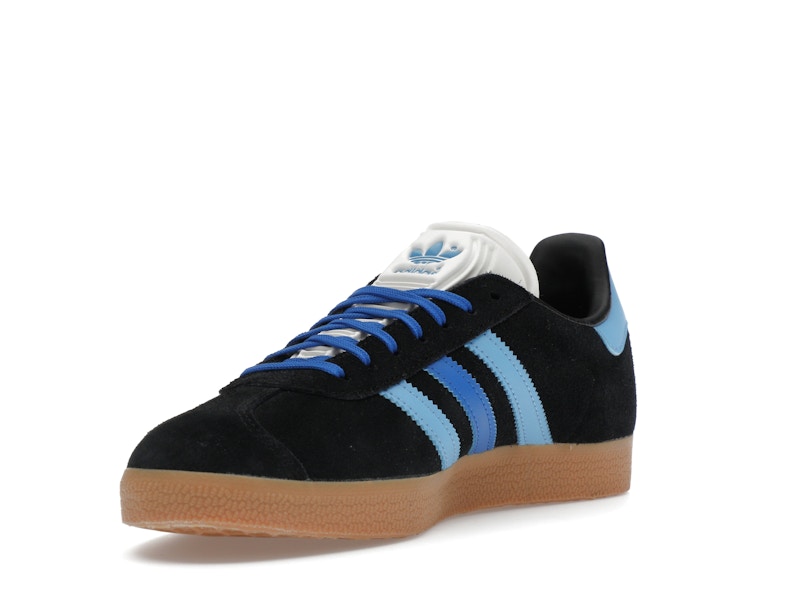 adidas Gazelle Black Light Blue (Women's)