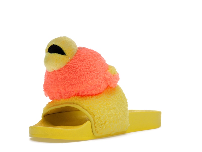adidas JS Adilette Jeremy Scott Teddy Yellow