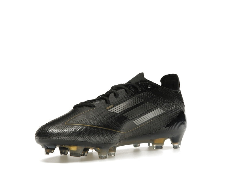 adidas F50 Elite FG Core Black Iron Metallic Gold Metallic