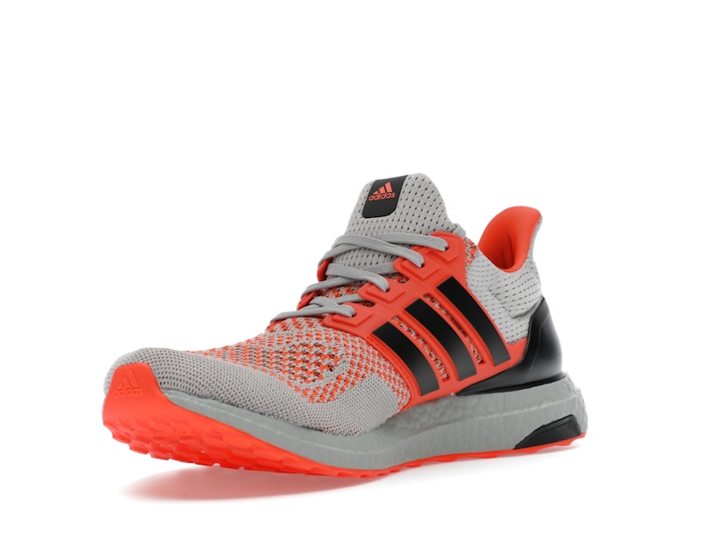 adidas Ultra Boost 1.0 Core Black Impact Orange Grey Two