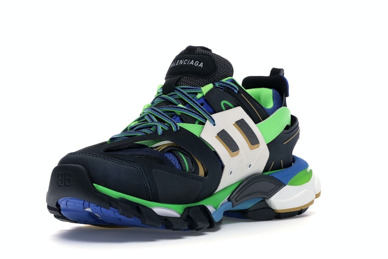 Balenciaga Track Green White Blue