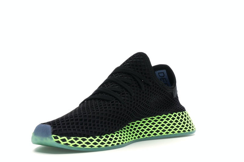 adidas Deerupt Core Black Ash Blue
