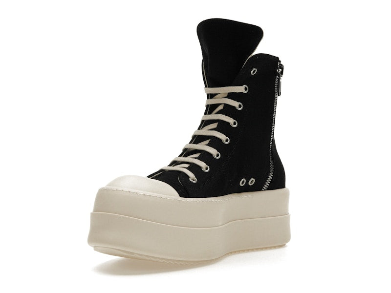 Rick Owens DRKSHDW Mega Bumper Sneaks Pentagram Black Pearl Milk