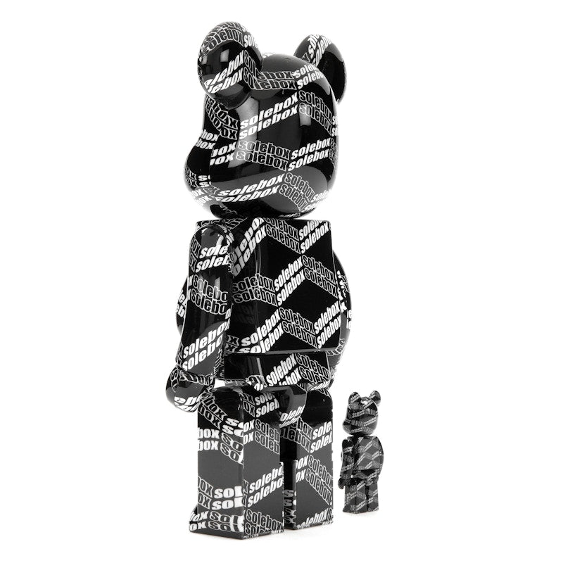 Bearbrick x Solebox Pattern 100% & 400% Set