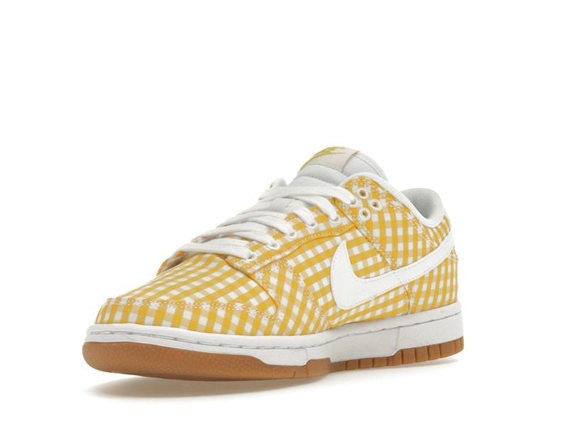 Nike Dunk Low Yellow Gingham (Women's)