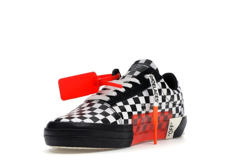 OFF-WHITE Vulc Low Checkered Black White