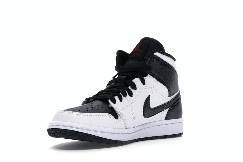 Jordan 1 Mid Reverse Black Toe (Women's)