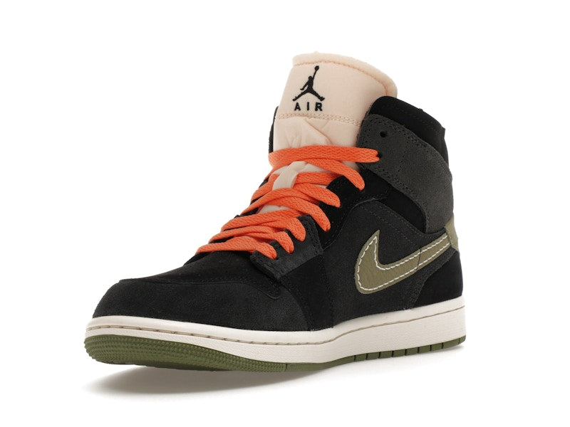 Jordan 1 Mid SE Craft Anthracite Light Olive