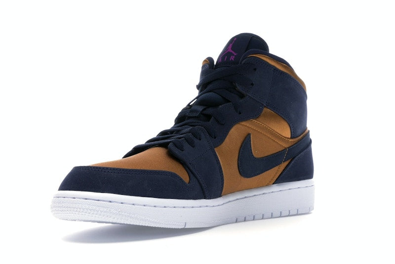 Jordan 1 Mid Obsidian Desert Ochre
