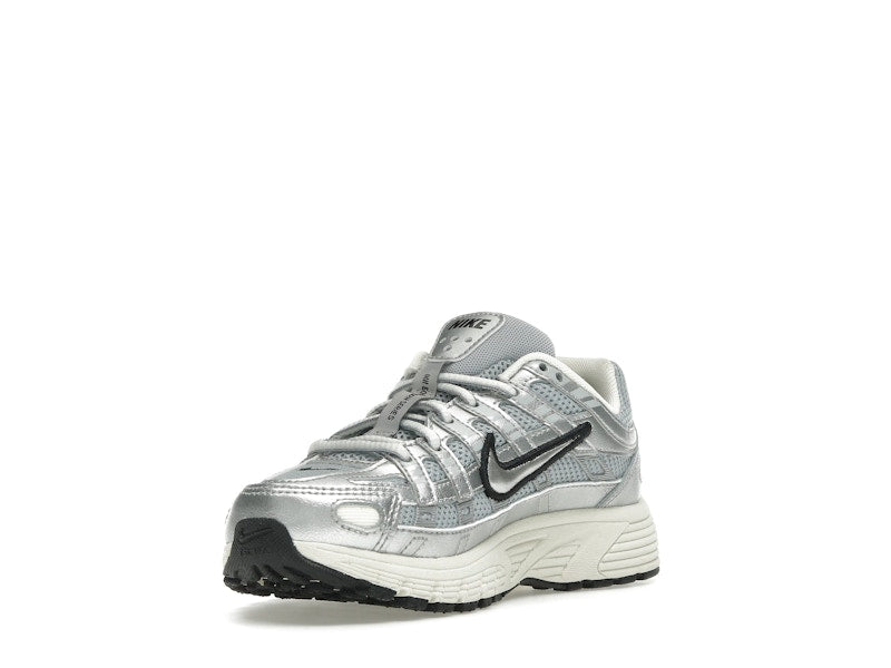 Nike P-6000 Metallic Silver Black (GS)
