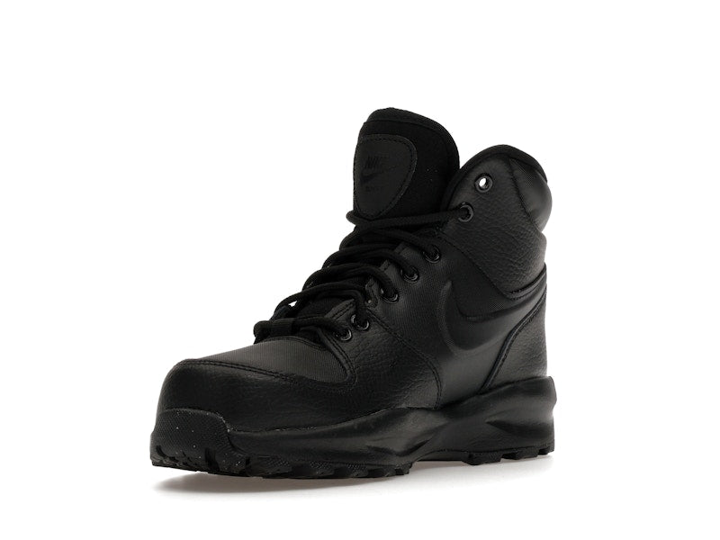 Nike Manoa Leather Triple Black (GS)