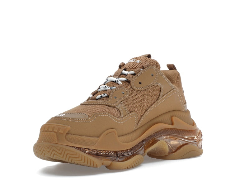 Balenciaga Triple S Clear Sole Light Camel (Women's)