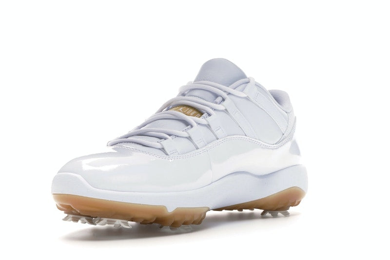 Jordan 11 Retro Low Golf White Metallic Gold
