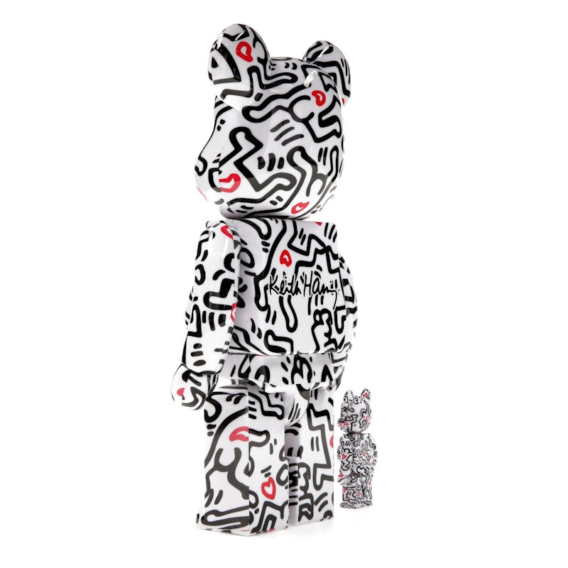 Bearbrick Keith Haring #8 100% & 400% Set