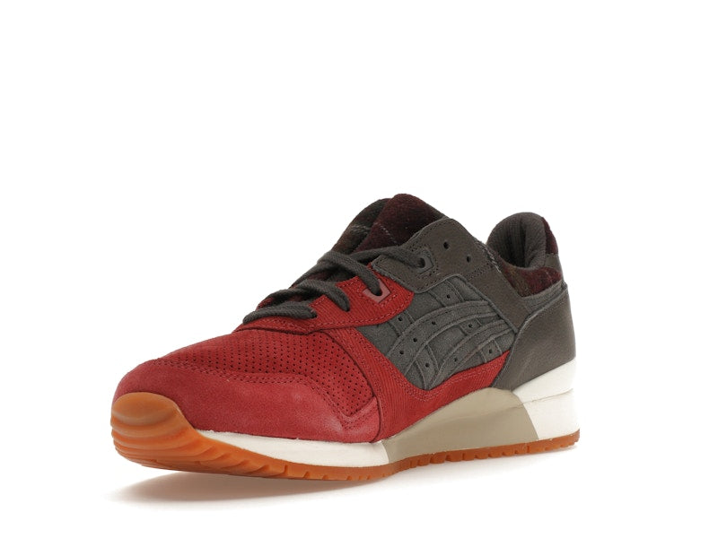 ASICS Gel-Lyte III OG Brisket Red Obsidian Grey