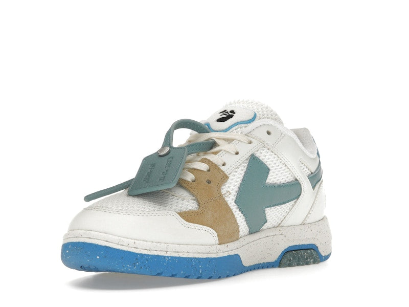 OFF-WHITE Out Of Office Low Slim White University Blue