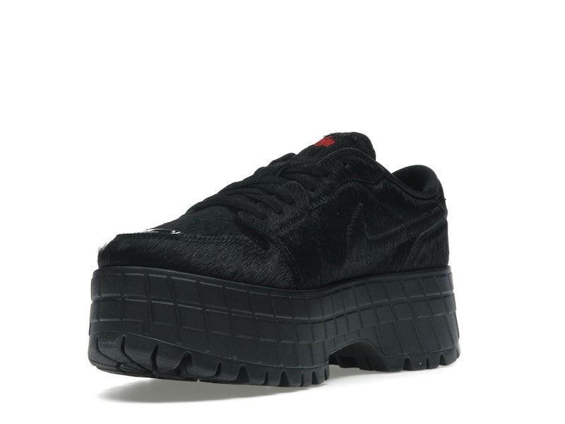 Jordan 1 Low Brooklyn Black Gym Red (Women's)