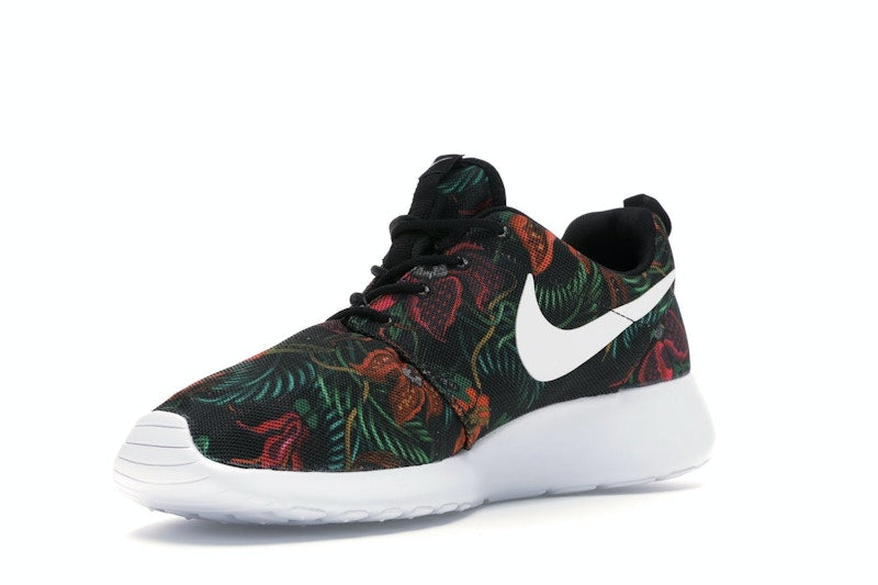 Nike Roshe Run Floral Print Total Orange
