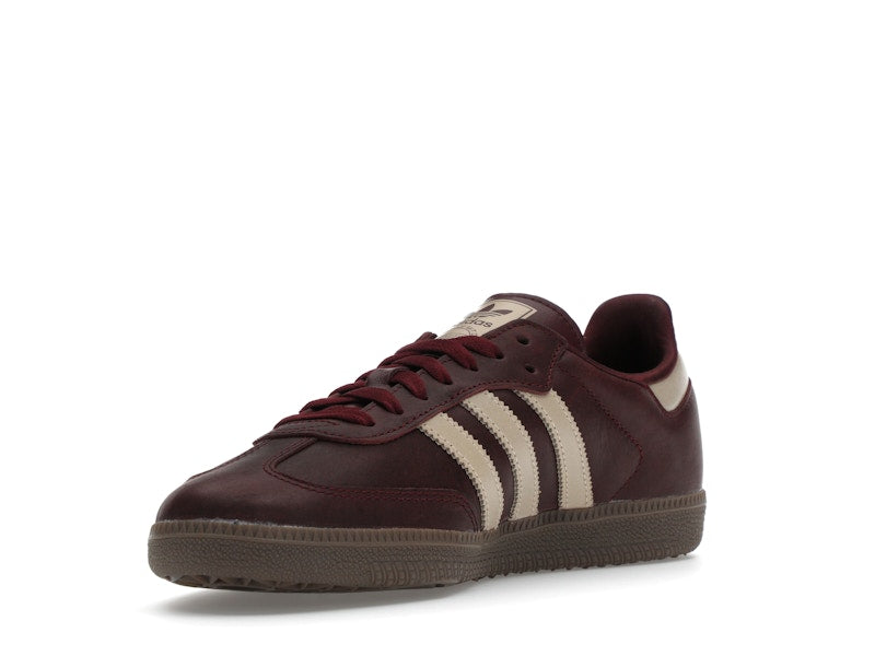 adidas Samba OG Maroon Crystal Sand (Women's)