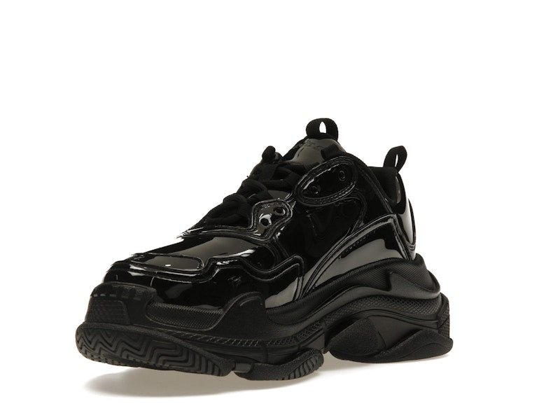 Balenciaga Triple S Black Patent