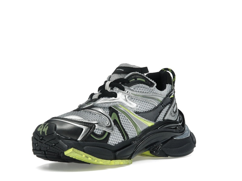 Balenciaga Runner 2.0 Worn-Out Silver Neon Yellow