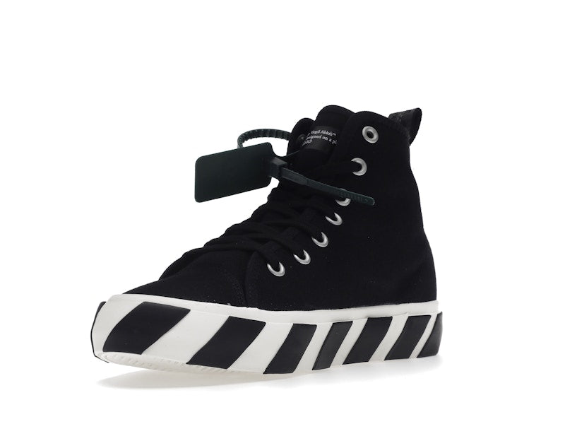 OFF-WHITE Vulc Mid Canvas Black White