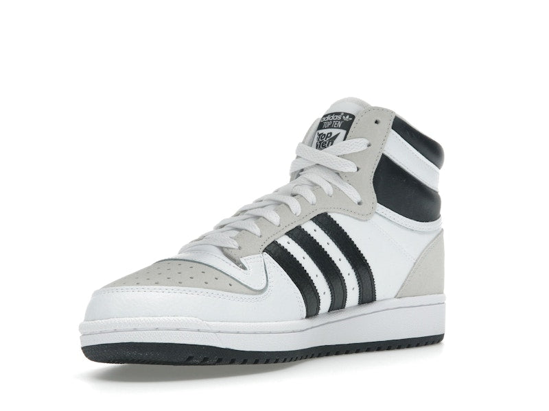 adidas Top Ten Hi White Black Taupe