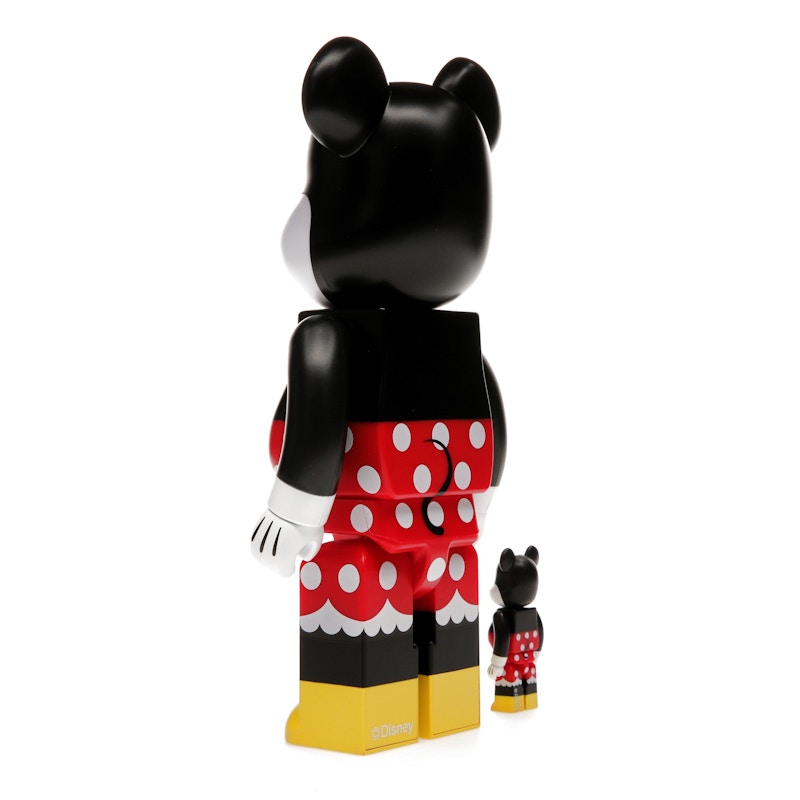 Bearbrick x Disney Minnie Mouse 100% & 400% Set