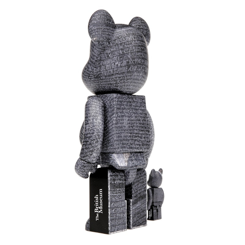 Bearbrick The British Museum (The Rosetta Stone) 100% & 400% Set