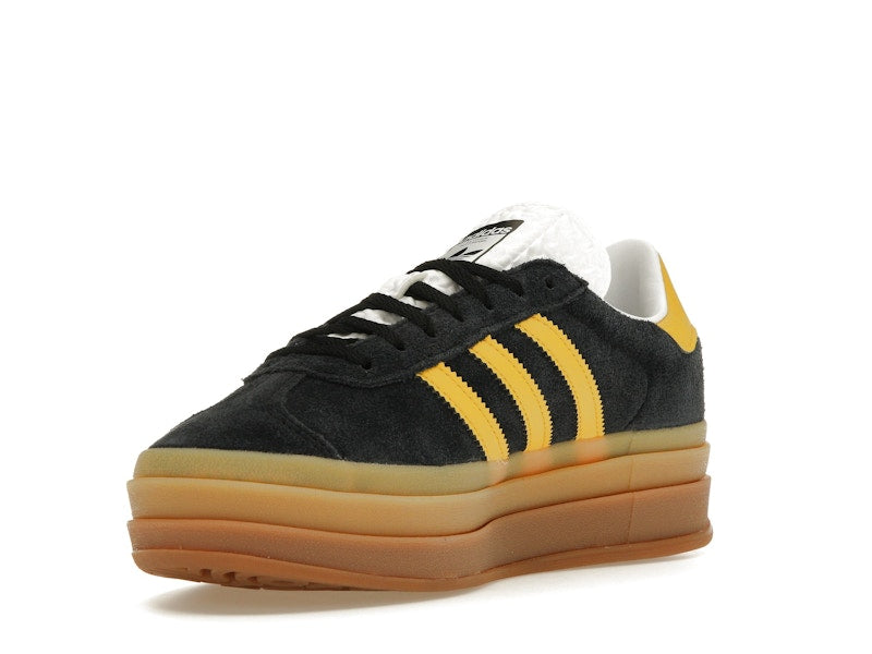 adidas Gazelle Bold Black Bold Gold (Women's)