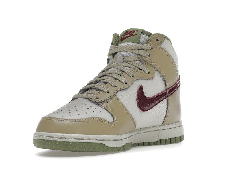 Nike Dunk High Tumbled Tan White Brown (Women's)