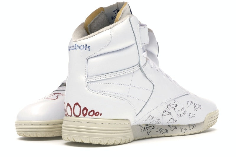 Reebok Ex-O-Fit Clean Hi Bait x Ghostbusters x Stranger Things Vintage