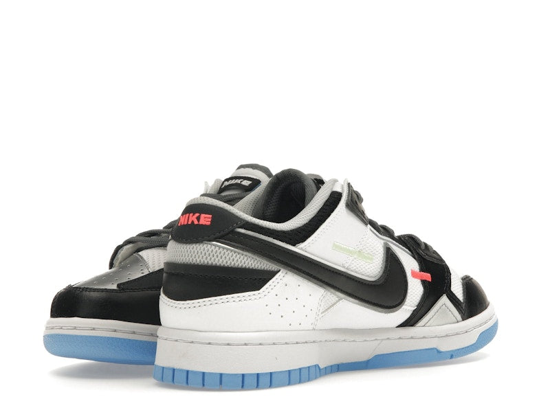 Nike Dunk Low Scrap Black Neutral Grey University Blue White