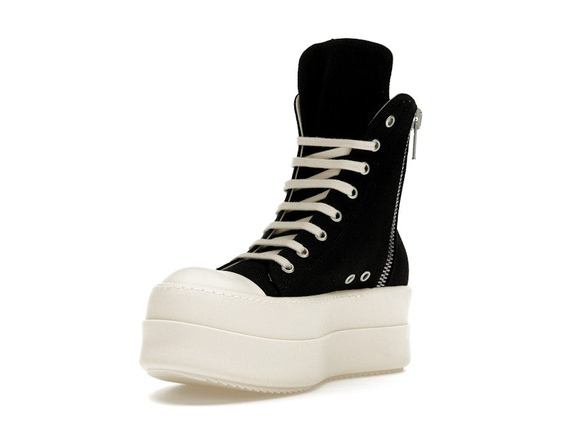 Rick Owens DRKSHDW Mega Bumper Sneaks Black White (Women's)