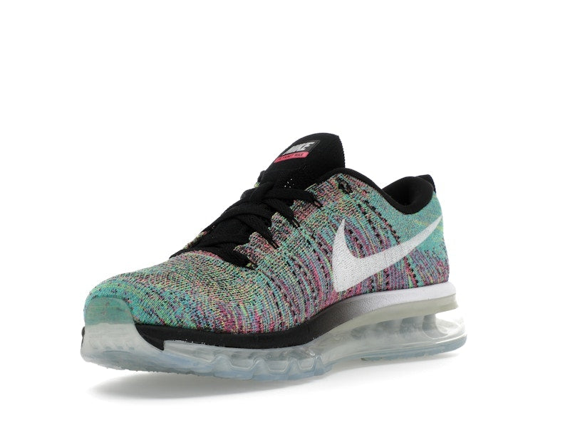 Nike Flyknit Air Max Muti-Color Pink Pow Chlorine Blue (Women's)