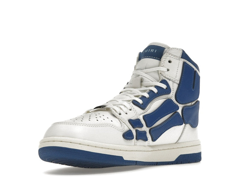 AMIRI Skel Panelled High Top White Blue