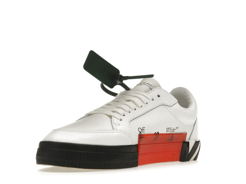 OFF-WHITE Vulc Low Leather White Black SS22