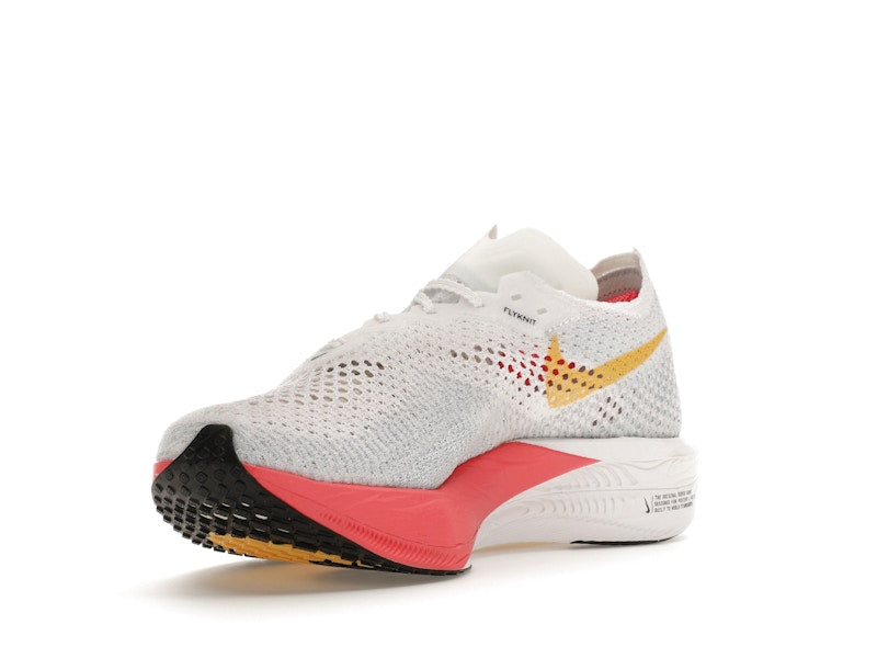 Nike ZoomX Vaporfly 3 White Topaz Gold Sea Coral (Women's)