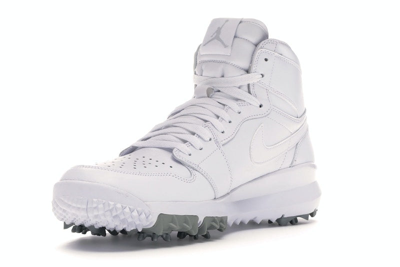Jordan 1 Retro Golf Cleat White Metallic