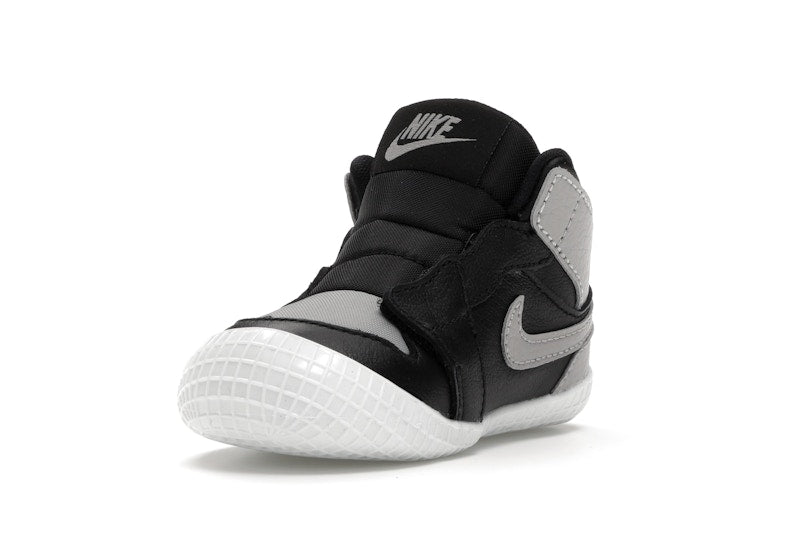 Jordan 1 Crib Bootie Black Medium Grey (I)
