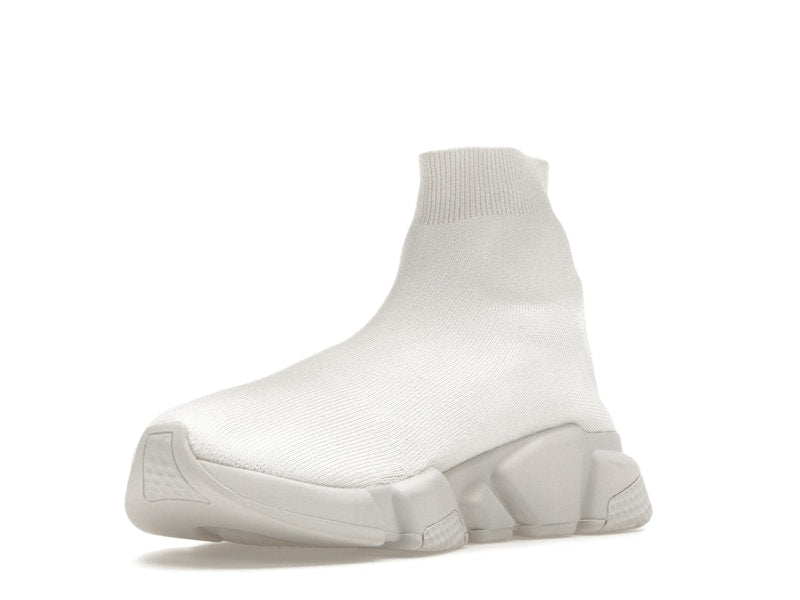 Balenciaga Speed Graffiti Trainers White Black