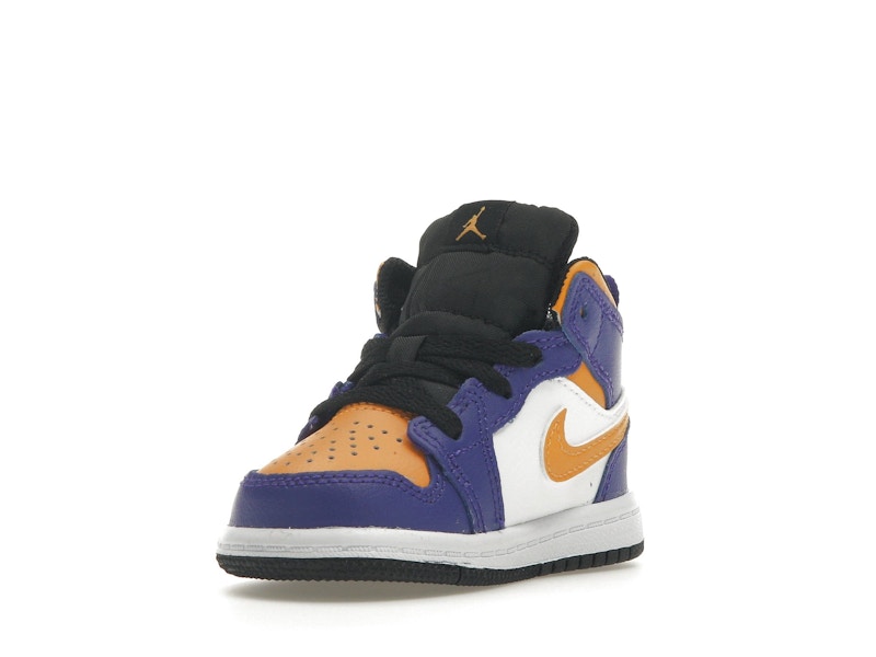 Jordan 1 Mid Lakers (2022) (TD)