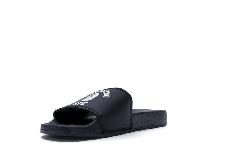 BAPE College Slide Sandals Black