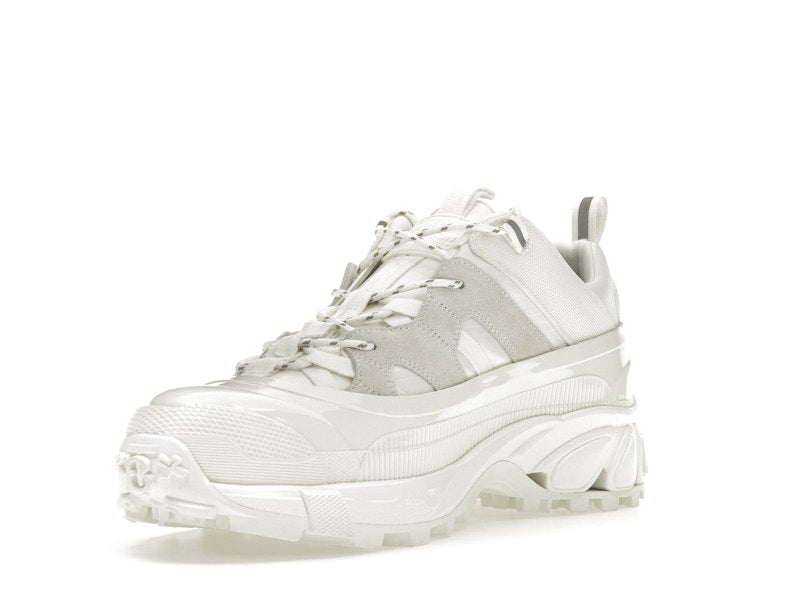 Burberry Arthur White Suede