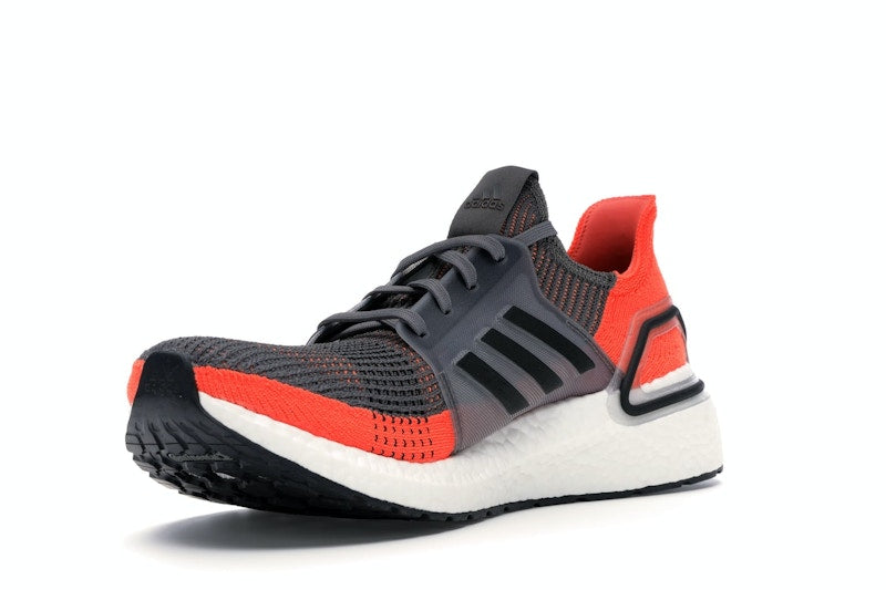 adidas Ultra Boost 2019 Grey Four Hi Res Coral