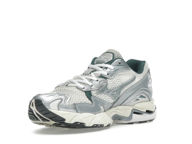 Mizuno Wave Rider 10 White Slate Bistro Green